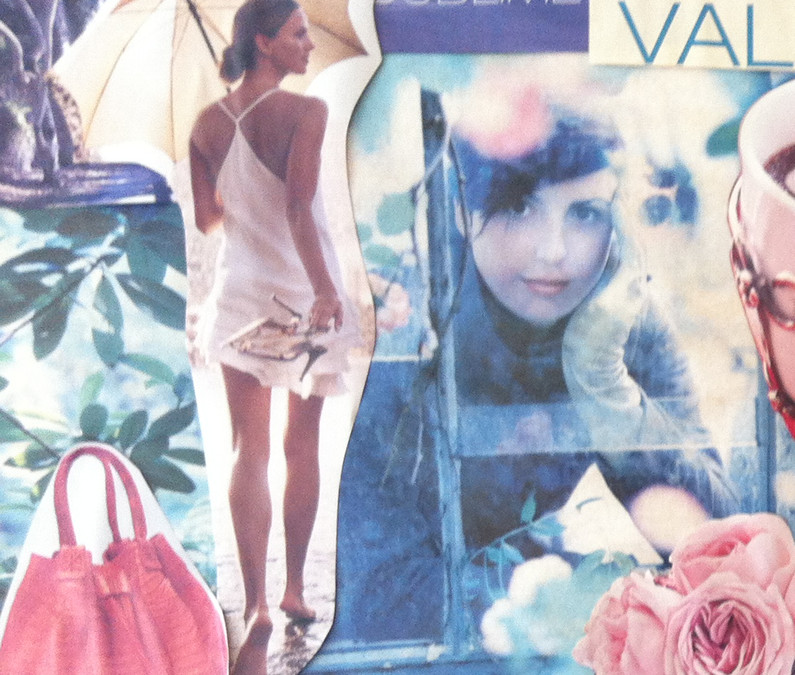 collage exercise for clarity and life vision by Karin Lehmann