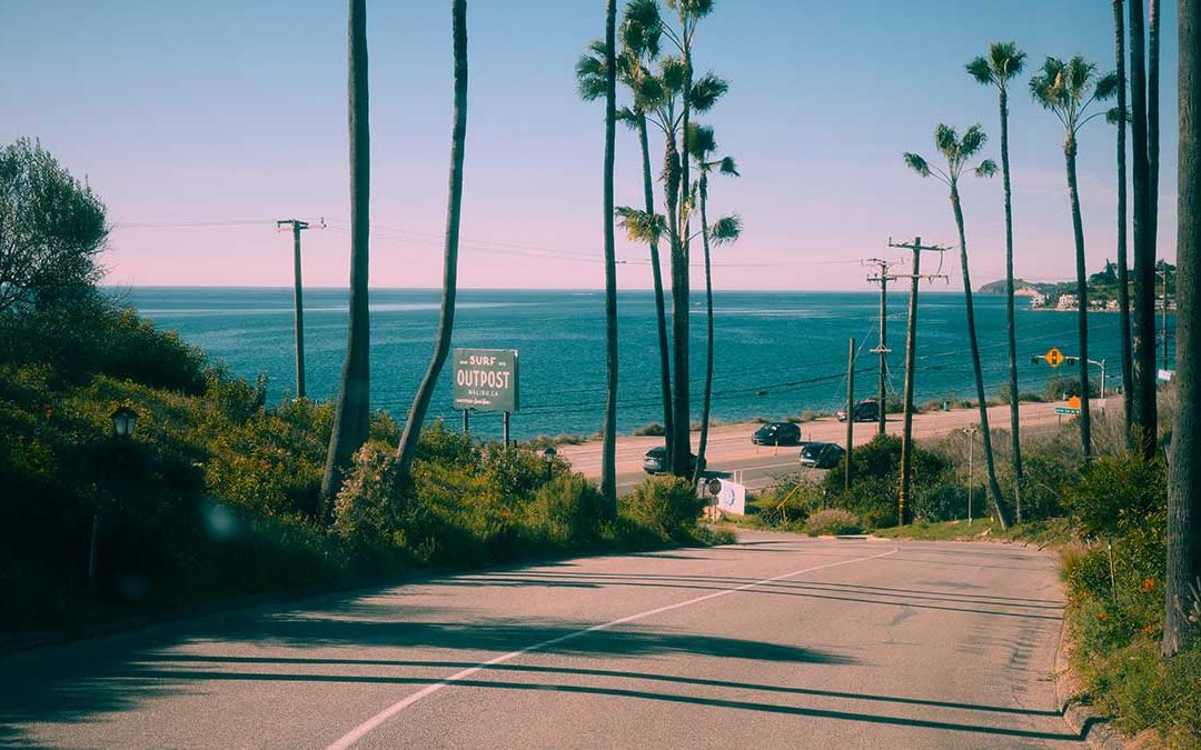 The experience of saying yes to life on an open road to the beach.