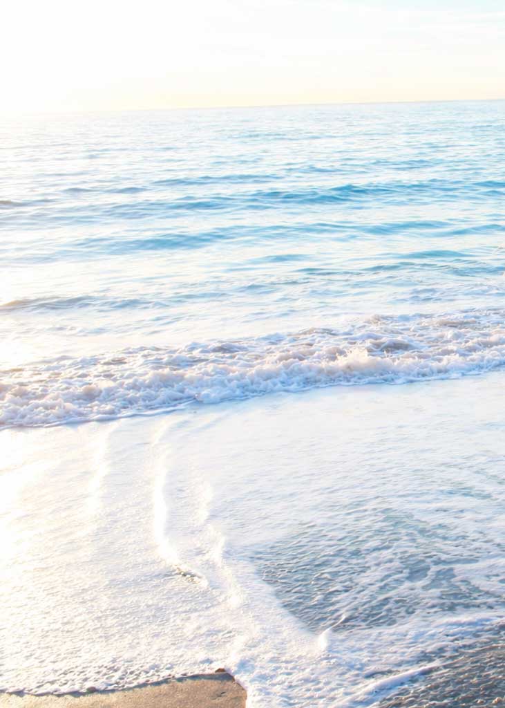 Coming ALIVE at the beach in Malibu.