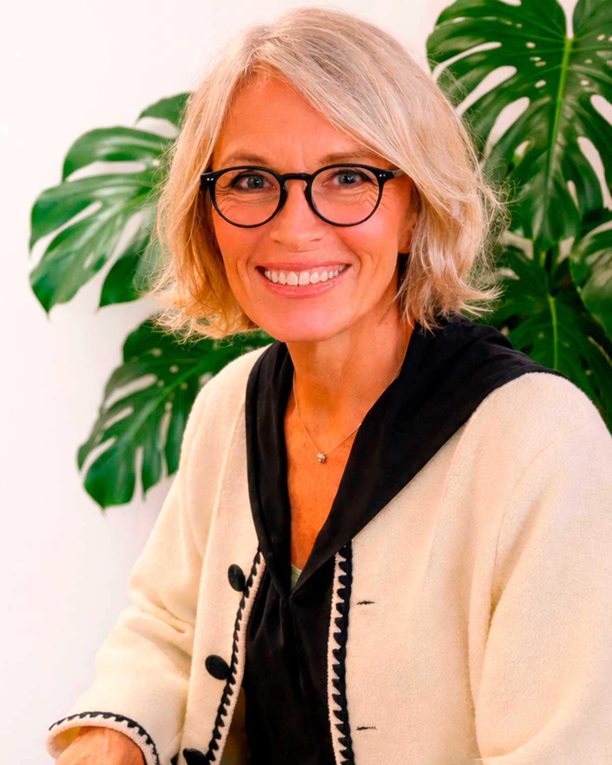 Karin Lehmann, life coach in Los Angeles at her office